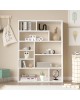 Βιβλιοθήκη Decora σε λευκη απόχρωση 90x22x123.6εκ Υλικό: 18mm Melamine Particleboard 176-000205 Βιβλιοθήκη Decora σε λευκη απόχρωση 90x22x123.6εκ Υλικό: 18mm Melamine Particleboard 176-000205