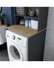 Έπιπλο πλυντηρίου Rasmus ανθρακί-φυσικό 65x60x183.6εκ. Υλικό: Melamine Faced 18 mm Particle Board 182-000051 Έπιπλο πλυντηρίου Rasmus ανθρακί-φυσικό 65x60x183.6εκ. Υλικό: Melamine Faced 18 mm Particle Board 182-000051