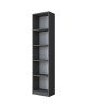 Γραφείο με βιβλιοθήκη Goldie ανθρακί-φυσικό 160x50x161.8εκ Υλικό: CLIPBOARD 18MM WITH MELAMINE 18mm 182-000060 Γραφείο με βιβλιοθήκη Goldie ανθρακί-φυσικό 160x50x161.8εκ Υλικό: CLIPBOARD 18MM WITH MELAMINE 18mm 182-000060