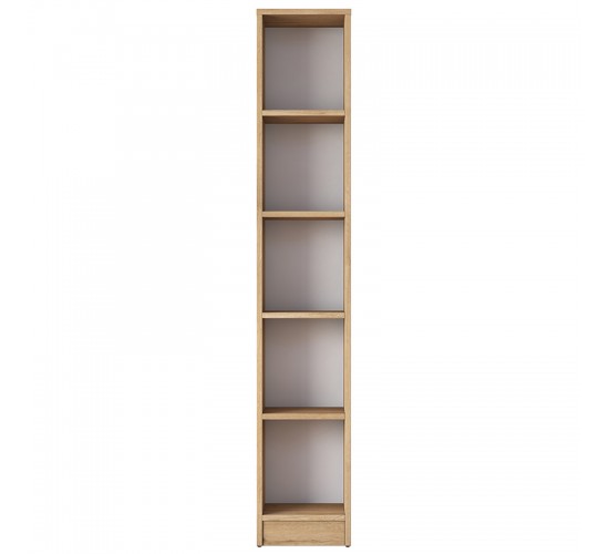 Βιβλιοθήκη Goldie φυσικό-λευκό 30x25x170εκ Υλικό: CLIPBOARD 18MM WITH MELAMINE 18mm 182-000063 Βιβλιοθήκη Goldie φυσικό-λευκό 30x25x170εκ Υλικό: CLIPBOARD 18MM WITH MELAMINE 18mm 182-000063