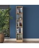 Βιβλιοθήκη Goldie φυσικό-λευκό 30x25x170εκ Υλικό: CLIPBOARD 18MM WITH MELAMINE 18mm 182-000063 Βιβλιοθήκη Goldie φυσικό-λευκό 30x25x170εκ Υλικό: CLIPBOARD 18MM WITH MELAMINE 18mm 182-000063