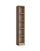 Βιβλιοθήκη Goldie φυσικό-λευκό 30x25x170εκ Υλικό: CLIPBOARD 18MM WITH MELAMINE 18mm 182-000063 Βιβλιοθήκη Goldie φυσικό-λευκό 30x25x170εκ Υλικό: CLIPBOARD 18MM WITH MELAMINE 18mm 182-000063
