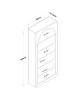 Βιβλιοθήκη Zoel λευκό μελαμίνης 80x31.5x180εκ Υλικό: -European E1 Grade Melamine Faced 18 mm Particle Board
Metal
MDF drawer and doors- - metal - mdf 182-000078 Βιβλιοθήκη Zoel λευκό μελαμίνης 80x31.5x180εκ Υλικό: -European E1 Grade Melamine Faced 18 mm Particle Board
Metal
MDF drawer and doors- - metal - mdf 182-000078