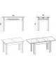 Τραπέζι Quiin επεκτεινόμενο sonoma 120-174x70x73.5εκ Υλικό: CLIPBOARD WITH MELAMINE 16MM 184-000007 Τραπέζι Quiin επεκτεινόμενο sonoma 120-174x70x73.5εκ Υλικό: CLIPBOARD WITH MELAMINE 16MM 184-000007