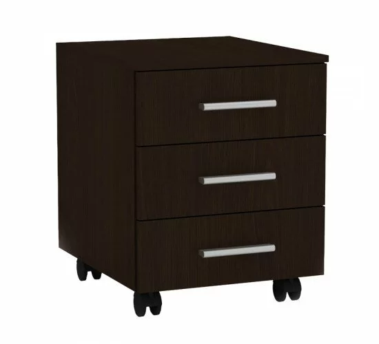 Συρταριέρα τροχήλατη Luke wenge 40x48.5x53.5εκ Υλικό: CLIPBOARD WITH MELAMINE 184-000043 Συρταριέρα τροχήλατη Luke wenge 40x48.5x53.5εκ Υλικό: CLIPBOARD WITH MELAMINE 184-000043