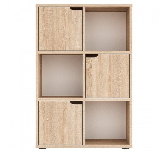 Βιβλιοθήκη Bookel μελαμίνης σε sonoma απόχρωση 59.5x27.5x89εκ Υλικό: CLIPBOARD WITH MELAMINE 184-000101 Βιβλιοθήκη Bookel μελαμίνης σε sonoma απόχρωση 59.5x27.5x89εκ Υλικό: CLIPBOARD WITH MELAMINE 184-000101