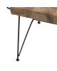 Πολυθρόνα Parson PU καφέ antique-πόδι μαύρο Υλικό: METAL - PU - WOOD 190-000014