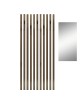 Έπιπλο εισόδου Arika λευκό-sonoma 100x37x199.5εκ Υλικό: CHIPBOARD MELAMINE 192-000034 Έπιπλο εισόδου Arika λευκό-sonoma 100x37x199.5εκ Υλικό: CHIPBOARD MELAMINE 192-000034
