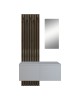 Έπιπλο εισόδου Arika λευκό-sonoma 100x37x199.5εκ Υλικό: CHIPBOARD MELAMINE 192-000034 Έπιπλο εισόδου Arika λευκό-sonoma 100x37x199.5εκ Υλικό: CHIPBOARD MELAMINE 192-000034
