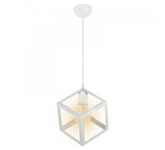 Φωτιστικό οροφής μονόφωτο Deepora Ε27 λευκό Φ20x70εκ Υλικό: METAL 193-000050