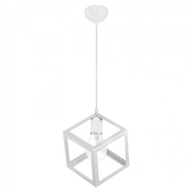 Φωτιστικό οροφής μονόφωτο Deepora Ε27 λευκό Φ20x70εκ Υλικό: METAL 193-000050