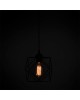Φωτιστικό οροφής μονόφωτο Alama E27 μαύρο 20x20x74εκ Υλικό: METAL 193-000055