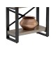 Βιβλιοθήκη Crimson καρυδί-μαύρο 50x22x150εκ Υλικό: 18 MM PARTICLE BOARD - 40x20 MM SKELETON 197-000060 Βιβλιοθήκη Crimson καρυδί-μαύρο 50x22x150εκ Υλικό: 18 MM PARTICLE BOARD - 40x20 MM SKELETON 197-000060