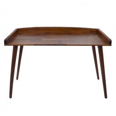 Γραφείο εργασίας Brady φυσικό ξύλο πεύκου καρυδί 119x59x75εκ Υλικό: 18 MM SOLID WOOD- WOODEN LEGS 197-000068