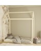 Παιδικό κρεβάτι Palace ξύλο πεύκου φυσικό 70x140εκ Υλικό: PINE WOOD 197-000082