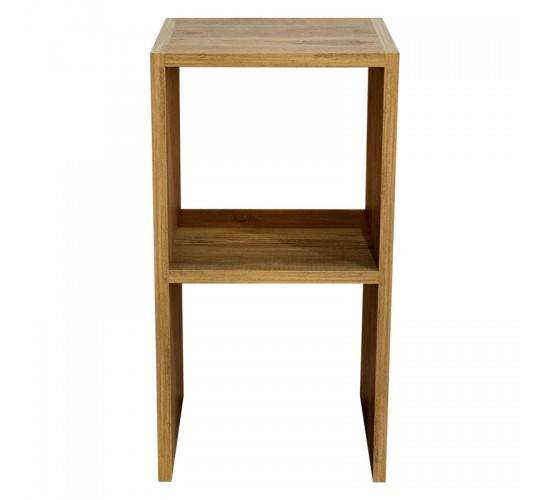Βοηθητικό τραπέζι Leofric μελαμίνης oak 30x30x60εκ Υλικό: particle board 197-000158 Βοηθητικό τραπέζι Leofric μελαμίνης oak 30x30x60εκ Υλικό: particle board 197-000158