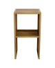 Βοηθητικό τραπέζι Leofric μελαμίνης oak 30x30x60εκ Υλικό: particle board 197-000158 Βοηθητικό τραπέζι Leofric μελαμίνης oak 30x30x60εκ Υλικό: particle board 197-000158