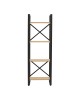 Βιβλιοθήκη Crimson σε oak-μαύρη απόχρωση 50x22x150εκ Υλικό: 18 MM PARTICLE BOARD - 40x20 MM SKELETON 197-000292 Βιβλιοθήκη Crimson σε oak-μαύρη απόχρωση 50x22x150εκ Υλικό: 18 MM PARTICLE BOARD - 40x20 MM SKELETON 197-000292