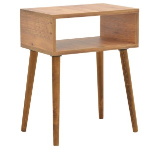 Κομοδίνο Hank σε φυσική απόχρωση 45x30x60εκ Υλικό: PARTICLE BOARD 197-000307