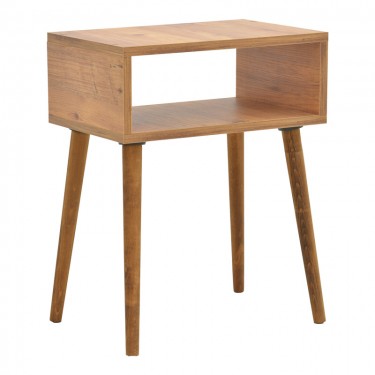 Κομοδίνο Hank σε φυσική απόχρωση 45x30x60εκ Υλικό: PARTICLE BOARD 197-000307