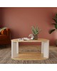 Τραπέζι Solka σε oak απόχρωση με ανοιχτό γκρι 90x56x40εκ Υλικό: PARTICLEBOARD 197-000310 Τραπέζι Solka σε oak απόχρωση με ανοιχτό γκρι 90x56x40εκ Υλικό: PARTICLEBOARD 197-000310