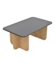 Τραπέζι Beca σε oak-μαύρο απόχρωση 100x60x42εκ Υλικό: PARTICLEBOARD 197-000311 Τραπέζι Beca σε oak-μαύρο απόχρωση 100x60x42εκ Υλικό: PARTICLEBOARD 197-000311