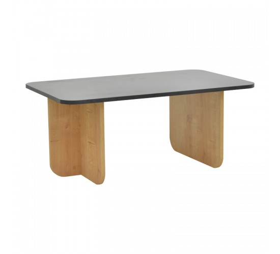 Τραπέζι Beca σε oak-μαύρο απόχρωση 100x60x42εκ Υλικό: PARTICLEBOARD 197-000311 Τραπέζι Beca σε oak-μαύρο απόχρωση 100x60x42εκ Υλικό: PARTICLEBOARD 197-000311
