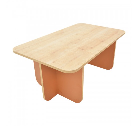 Τραπέζι Bοca σε oak-κεραμιδί απόχρωση 100x60x42εκ Υλικό: PARTICLEBOARD 197-000312 Τραπέζι Bοca σε oak-κεραμιδί απόχρωση 100x60x42εκ Υλικό: PARTICLEBOARD 197-000312