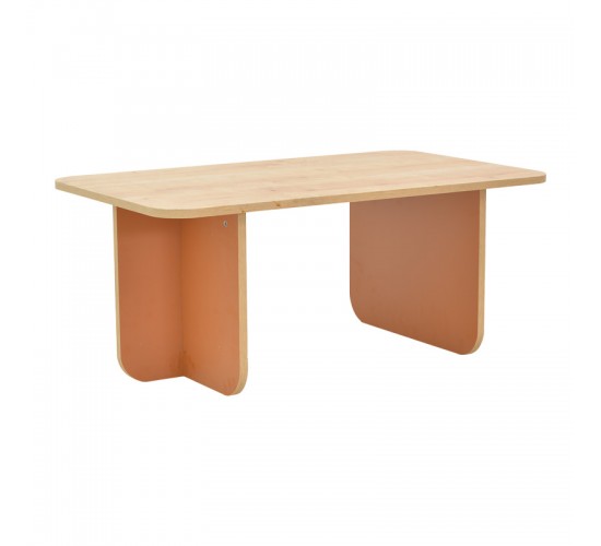 Τραπέζι Bοca σε oak-κεραμιδί απόχρωση 100x60x42εκ Υλικό: PARTICLEBOARD 197-000312 Τραπέζι Bοca σε oak-κεραμιδί απόχρωση 100x60x42εκ Υλικό: PARTICLEBOARD 197-000312
