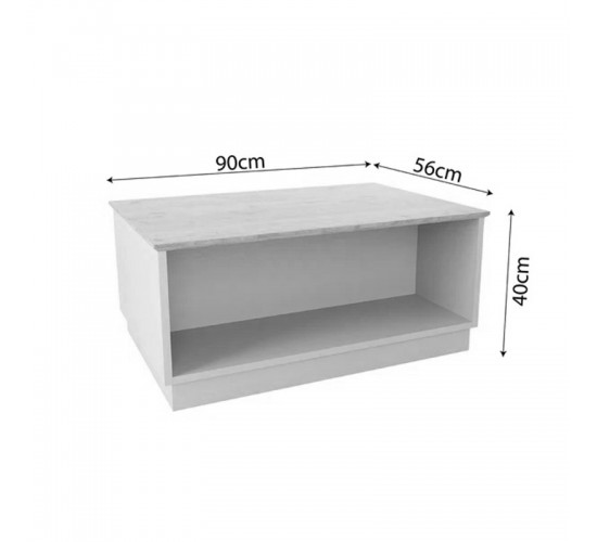 Τραπέζι Monik σε oak-ανοιχτό γκρι απόχρωση 90x56x40εκ Υλικό: PARTICLEBOARD 197-000313 Τραπέζι Monik σε oak-ανοιχτό γκρι απόχρωση 90x56x40εκ Υλικό: PARTICLEBOARD 197-000313