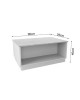Τραπέζι Monik σε oak-ανοιχτό γκρι απόχρωση 90x56x40εκ Υλικό: PARTICLEBOARD 197-000313 Τραπέζι Monik σε oak-ανοιχτό γκρι απόχρωση 90x56x40εκ Υλικό: PARTICLEBOARD 197-000313