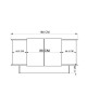 Μπουφές Aramos σε ανθρακί - oak απόχρωση 180x45x80εκ Υλικό: PARTICLEBOARD 197-000317 Μπουφές Aramos σε ανθρακί - oak απόχρωση 180x45x80εκ Υλικό: PARTICLEBOARD 197-000317