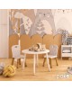 Παιδικό τραπεζάκι Playful λευκό-φυσικό Φ60x43,5εκ Υλικό: MDF - PINE 199-000260 Παιδικό τραπεζάκι Playful λευκό-φυσικό Φ60x43,5εκ Υλικό: MDF - PINE 199-000260