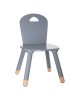 Παιδική καρέκλα Playful γκρι 32x31,5x50εκ Υλικό: MDF - PIN 199-000329 Παιδική καρέκλα Playful γκρι 32x31,5x50εκ Υλικό: MDF - PIN 199-000329