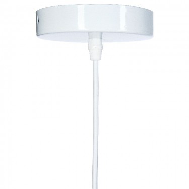 Φωτιστικό οροφής μονόφωτο PWL-1102 Ε27 μπεζ Φ44x31εκ Υλικό: METAL - RATTAN - PVC 199-000455