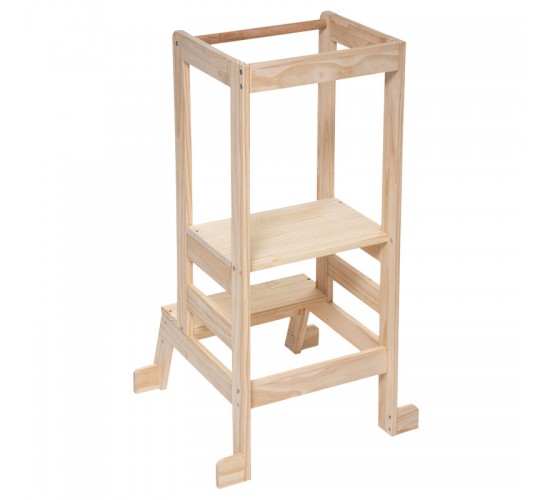 Παιδικός πύργος παρατήρησης Montessori φυσικό 51x51x90εκ Υλικό: PINE 199-000475 Παιδικός πύργος παρατήρησης Montessori φυσικό 51x51x90εκ Υλικό: PINE 199-000475
