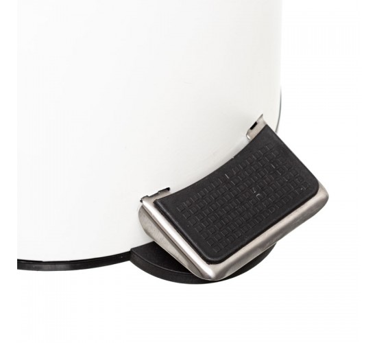 Κάδος απορριμμάτων 3L Nature μεταλλικός λευκό-φυσικό Υλικό: METAL  - BAMBOU 199-000487