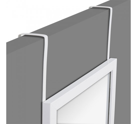 Καθρέπτης πόρτας PWD-0111 polyresin-λευκό 34x1.7x94εκ Υλικό: POLYRESIN 199-000499