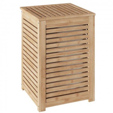 Καλάθι απλύτων Africa φυσικό 40x38x58εκ Υλικό: BAMBOO 199-000510