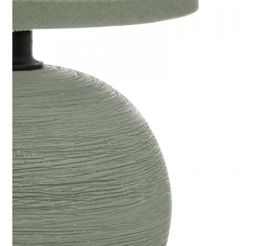 Επιτραπέζιο φωτιστικό PWL-1210 Ε14 60W κεραμικό χακί Φ13x25εκ Υλικό: PVC - DOLOMITE 199-000529