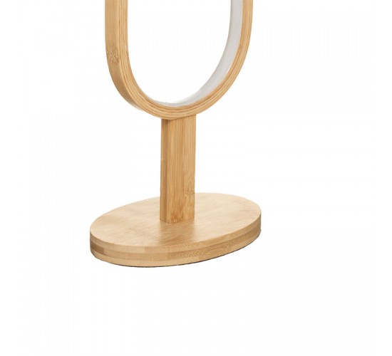 Επιτραπέζιο φωτιστικό Pelis LED 3W χρυσό 18x12x56.5εκ Υλικό: METAL - PVC - BAMBOO 199-000537