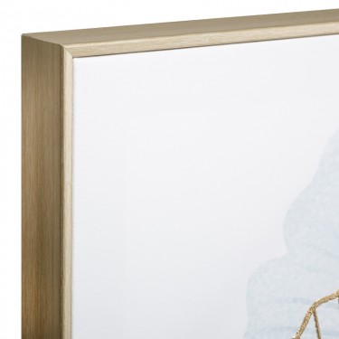 Πίνακας σε πλαίσιο Frexy mdf 58x3x58εκ Υλικό: MDF - POLYSTYRENE - POLYESTER 199-000558