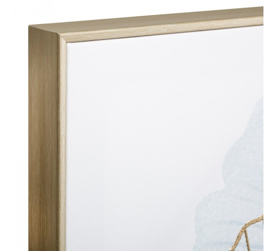 Πίνακας σε πλαίσιο Frexy mdf 58x3x58εκ Υλικό: MDF - POLYSTYRENE - POLYESTER 199-000558