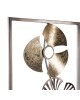 Διακοσμητικό τοίχου Blomma αντικέ χρυσό μέταλλο 31x3.5x90εκ Υλικό: IRON 199-000562