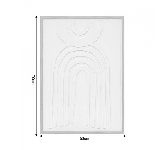 Πίνακας σε καμβά Bobby mdf 50x2.6x70εκ Υλικό: MDF 199-000572