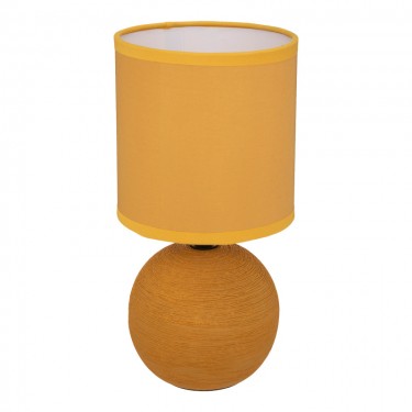 Επιτραπέζιο φωτιστικό PWL-1210 Ε14 κεραμικό σε κίτρινη απόχρωση Φ13x25εκ Υλικό: PVC - DOLOMITE 199-000662