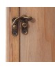 Κλειδοθήκη τοίχου Keledy ξύλο ελάτου σε φυσική απόχρωση 26.4x8x38εκ Υλικό: FIR - METAL 199-000669
