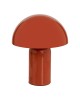 Επιτραπέζιο φωτιστικό Mushi μέταλλο σε terracotta απόχρωση Φ20x24,5εκ Υλικό: STEEL 199-000680