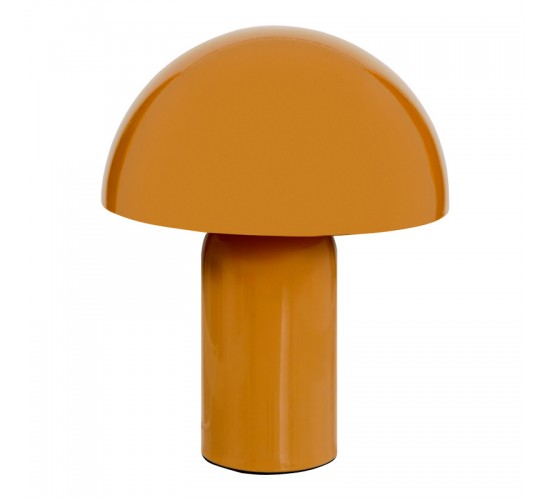 Επιτραπέζιο φωτιστικό Mushi μέταλλο σε κίτρινη απόχρωση Φ20x24,5εκ Υλικό: STEEL 199-000681