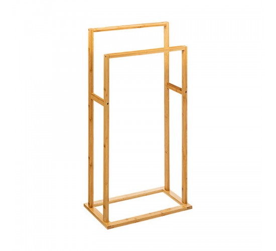 Κρεμάστρα πετσετών δαπέδου Dasmal μπαμπού σε φυσική απόχρωση 42x24.2x81.5εκ Υλικό: BAMBOO - 199-000687